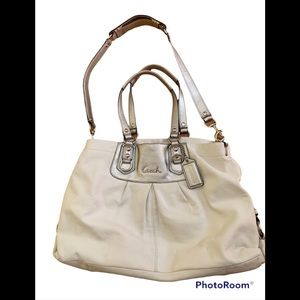 Coach Ashley leather tote